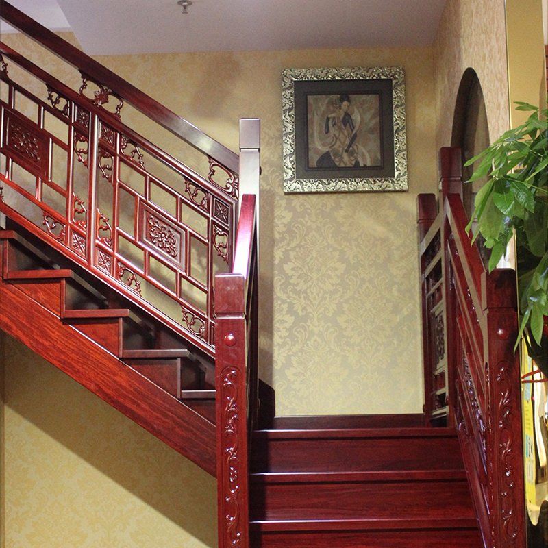 Wooden Spiral Staircase Design for House (GSP16-006)